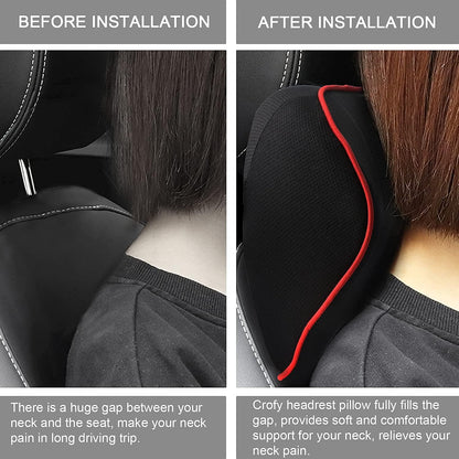 Car Headrest (Memory cotton)