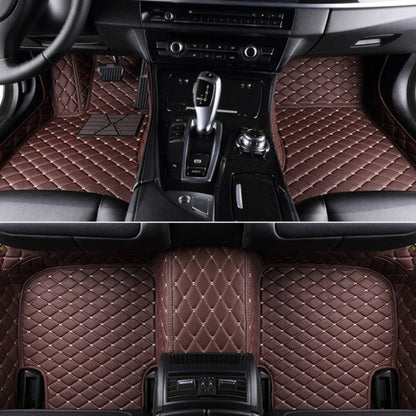 Car Floor Mats - Multi-Color Optional-5-Seat Set