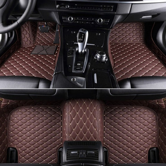 Car Floor Mats - Multi-Color Optional-5-Seat Set