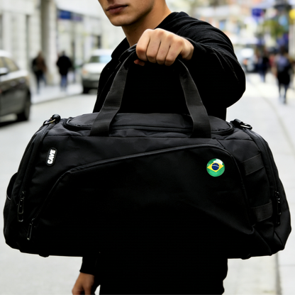 Brazil Flag Pin for Backpacks  by CAVE