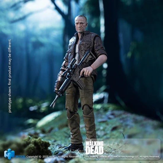 The Walking Dead Merle - Exquisite Mini Series 1/18 Action Figure By HIYA Toys