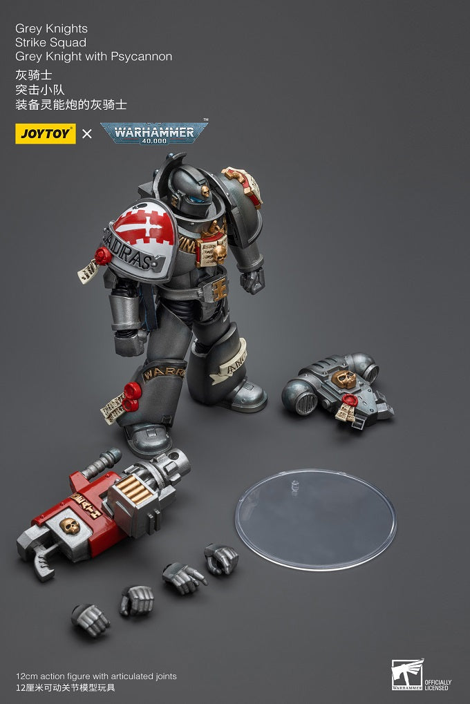 Grey Knights Strike Squad Grey Knight with Psycannon - Warhammer 40K Action  Figure By JOYTOY