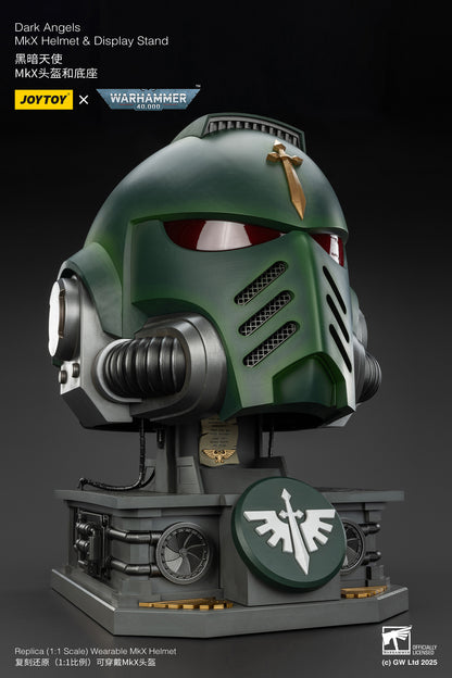 1:1  Dark Angels MkX Helmet-"Warhammer 40,000" 1/1 Action Figure By JOYTOY