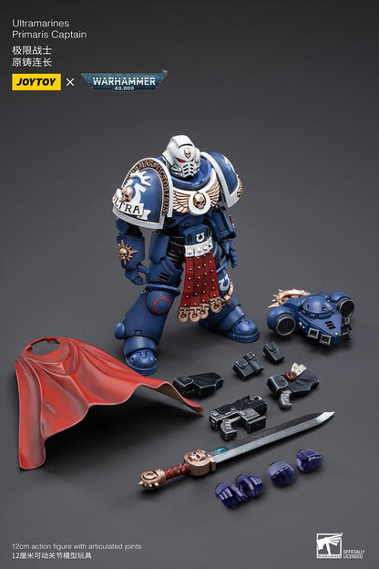 (Fans) Ultramarines Primaris Captain - Warhammer 40K Action Figure By JOYTOY