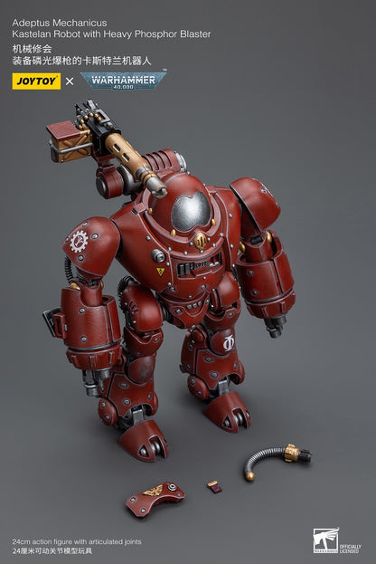 Adeptus Mechanicus Kastelan Robot with Heavy Phosphor Blaster - Warhammer 40K Action Figure By JOYTOY