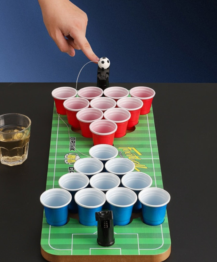 Party Game - Mini Double Bouncing Ball Board (Basketball/Soccer)