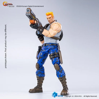 Contra Operation Galuga Bill Rizer & Lance Bean - Exquisite Basic Series 1/12 Scale Action Figure By HIYA Toys