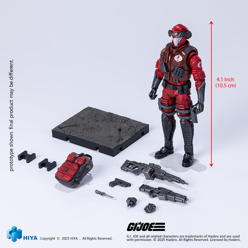 Crimson Viper G.I.JOE 1/18 Scale - Action Figure By HIYA Toys