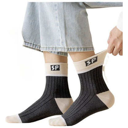 Autumn And Winter Men's sports socks