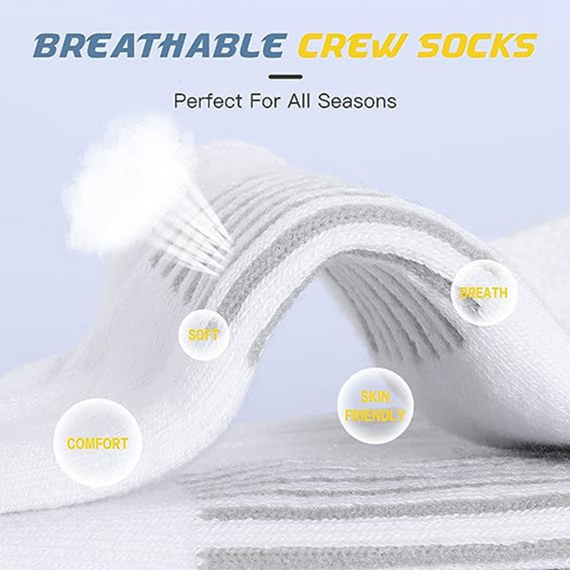 5 Pairs Pack-absorbing sports socks