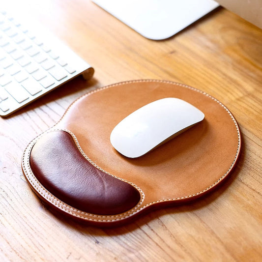 HALF WORK Disposable Cowhide-7mm Thick Wrist Handmade Leather Pad