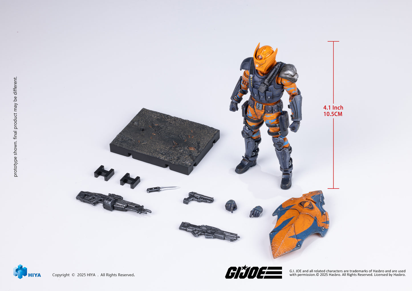G.I.Joe  Alley Viper  EXOUISITE MINI 1/18 Scale- Action Figure By HIYA Toys