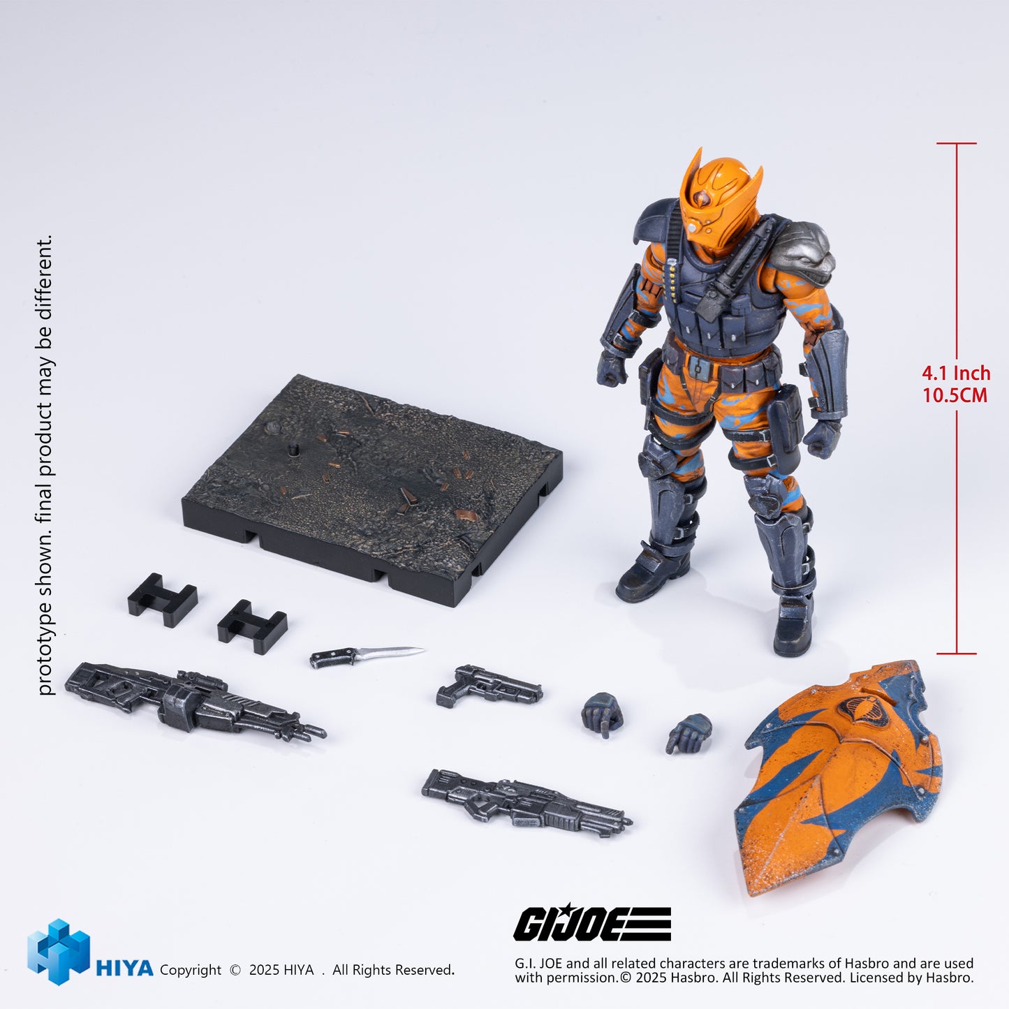 G.I.Joe  Alley Viper  EXOUISITE MINI 1/18 Scale- Action Figure By HIYA Toys
