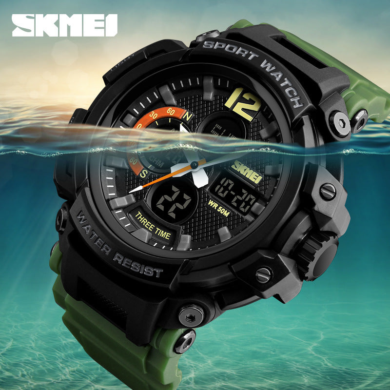 SKMEI - Waterproof Digital Sports Watch for Men - Outdoor Adventure Style-1343