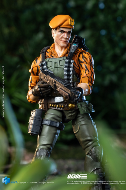 G.I.Joe Flint Tiger Force Ver. Exquisite Mini Series 1/18 Scale - Action Figure By HIYA Toys