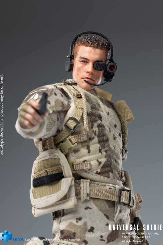 Universal Soldier Luc Deveraux Exquisite Super Series 1/12 Scale - Action Figure By HIYA Toys