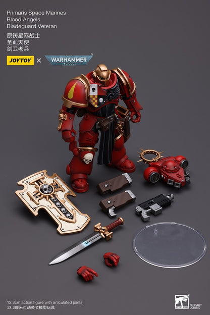 Primaris Space Marines Blood Angels Bladeguard Veteran - Warhammer 40K Action Figure By JOYTOY