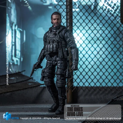 The Walking Dead The Ones Who Lived Rick - Exquisite Mini Series 1/18 Action Figure By HIYA Toys