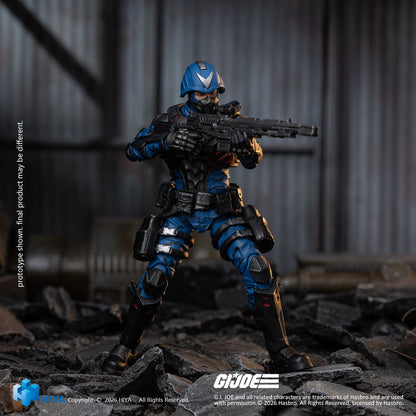 Exquisite Mini Series 1/18 Scale 4.1 Inch G.I.Joe Cobra Officer Action Figure By HIYA Toys