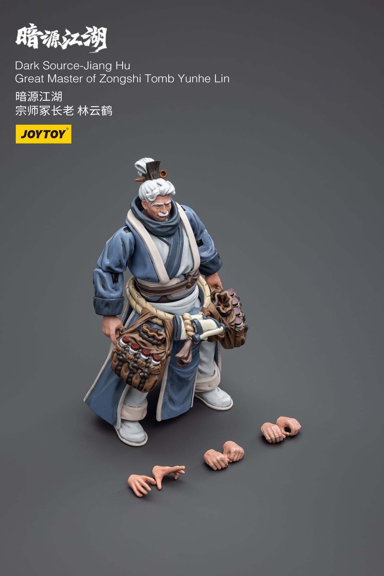 Dark Source-Jiang Hu Great Master of Zongshi Tomb Yunhe Lin - Action Figure By JOYTOY