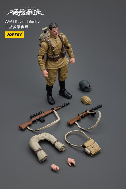 (Re-run) WWII Army - Military Action Figure By JOYTOY