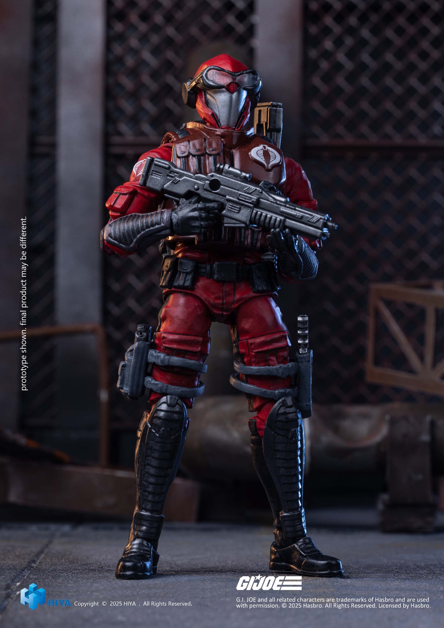 Crimson Viper G.I.JOE 1/18 Scale - Action Figure By HIYA Toys