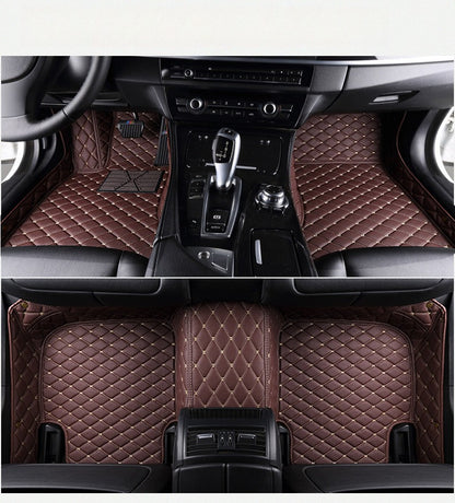 Car Floor Mats - Multi-Color Optional-5-Seat Set