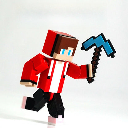 Pixel Worlds-J.J. Maggie Movable Model（13cm）