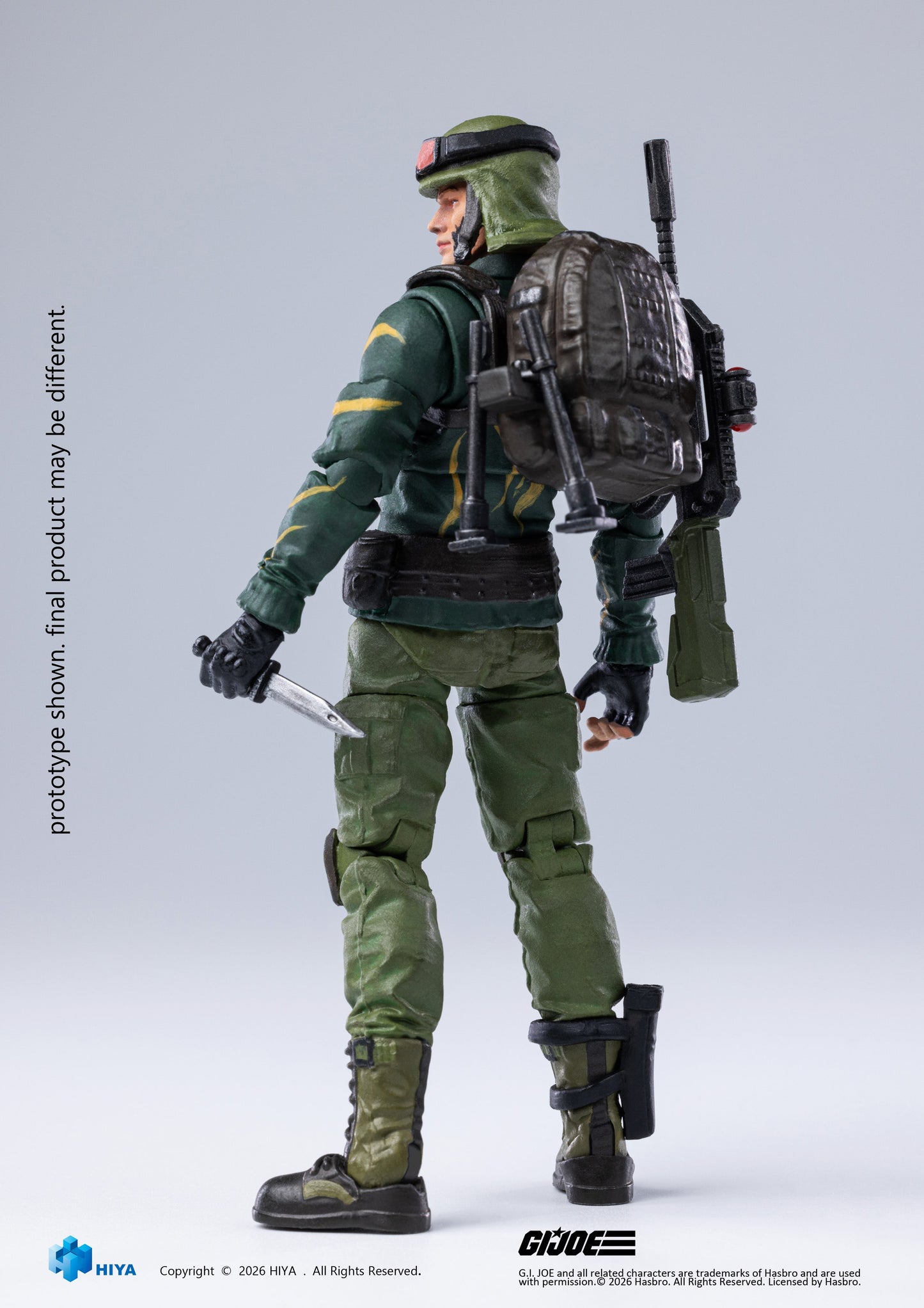 1/18 G.I.Joe Dusty Tiger Force - Exquisite Mini Series Action Figure By HIYA Toys