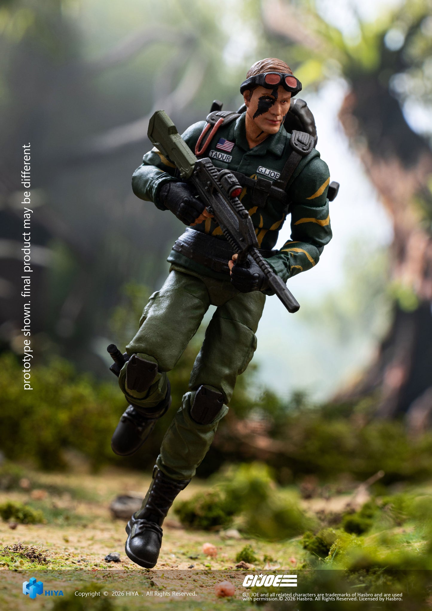 1/18 G.I.Joe Dusty Tiger Force - Exquisite Mini Series Action Figure By HIYA Toys