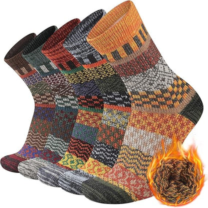 Autumn and winter men's thickened wool socks
