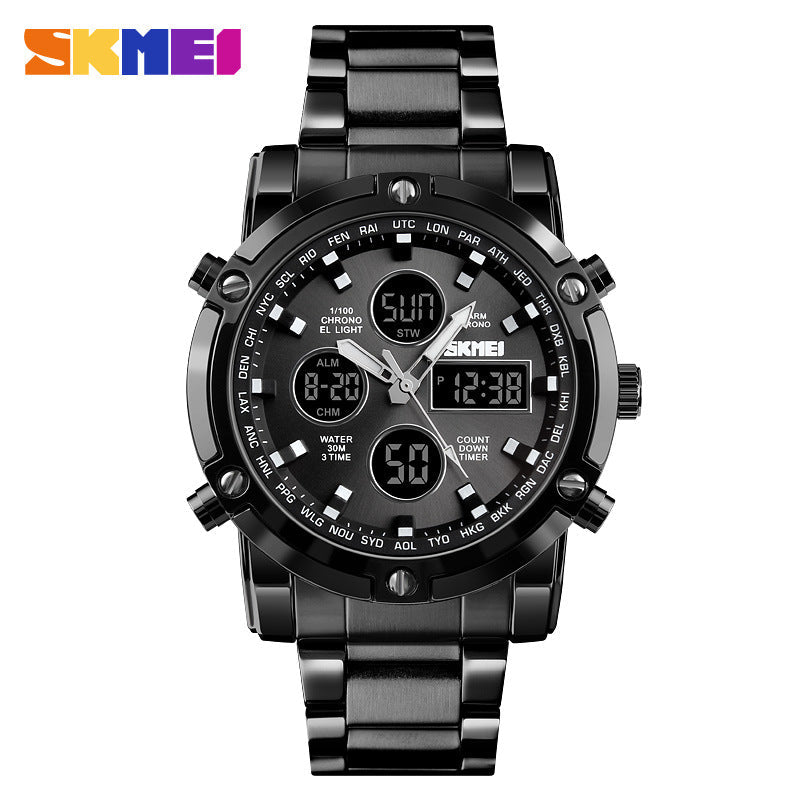 SKMIE - Waterproof Digital Sports Watch for Men - Outdoor Adventure Style-1389