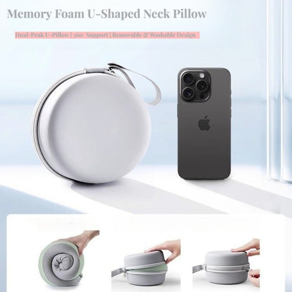 Travel U-shaped pillow - storage box