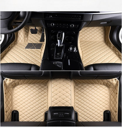 Car Floor Mats - Multi-Color Optional-5-Seat Set