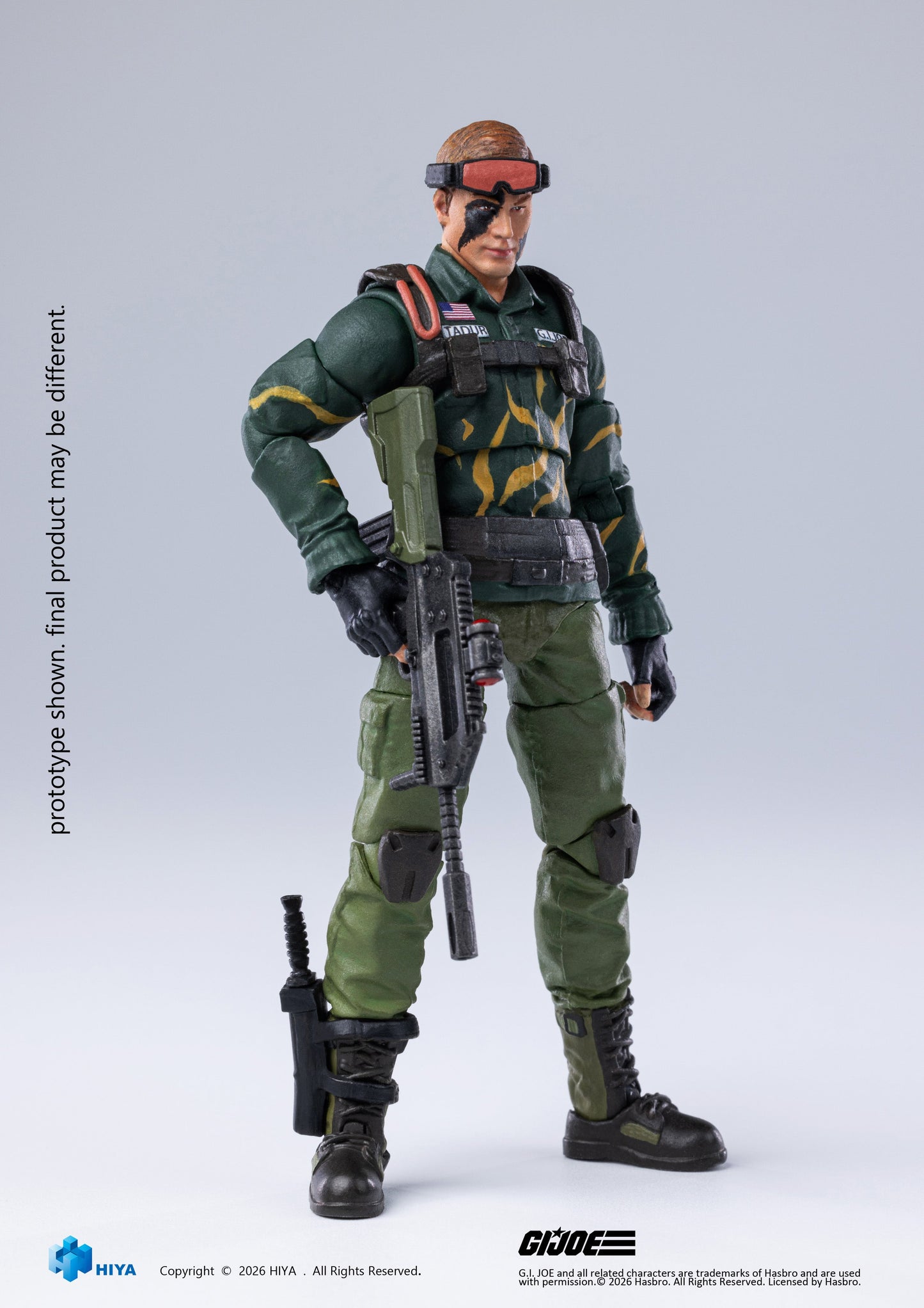 1/18 G.I.Joe Dusty Tiger Force - Exquisite Mini Series Action Figure By HIYA Toys