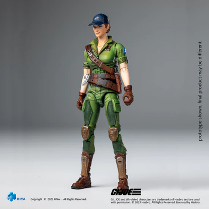 G.I.JOE Lady Jaye Exquisite Mini Series 1/18 Scale - Action Figure By HIYA Toys