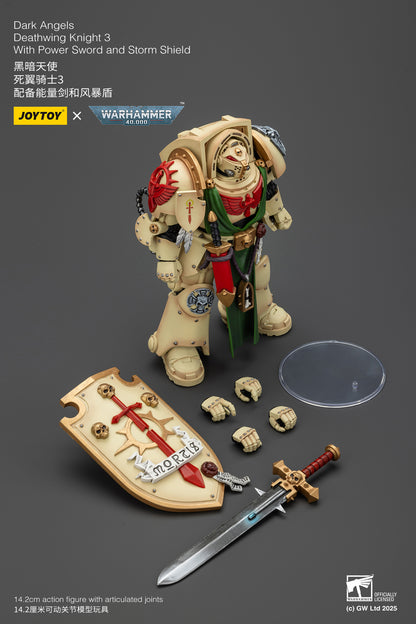 Dark Angels Deathwing Knight Set - "Warhammer 40,000" 1/18 Action Figure By JOYTOY
