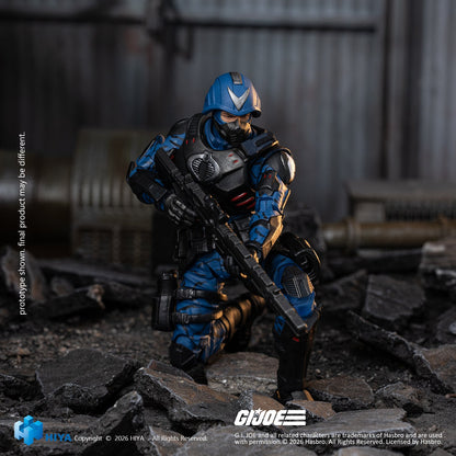 Exquisite Mini Series 1/18 Scale 4.1 Inch G.I.Joe Cobra Officer Action Figure By HIYA Toys