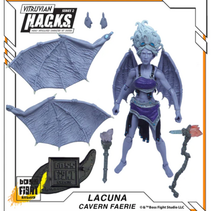 Lacuna Cave Faerie - Vitruvian H.A.C.K.S Series Action Figure By Boss Fight Studio
