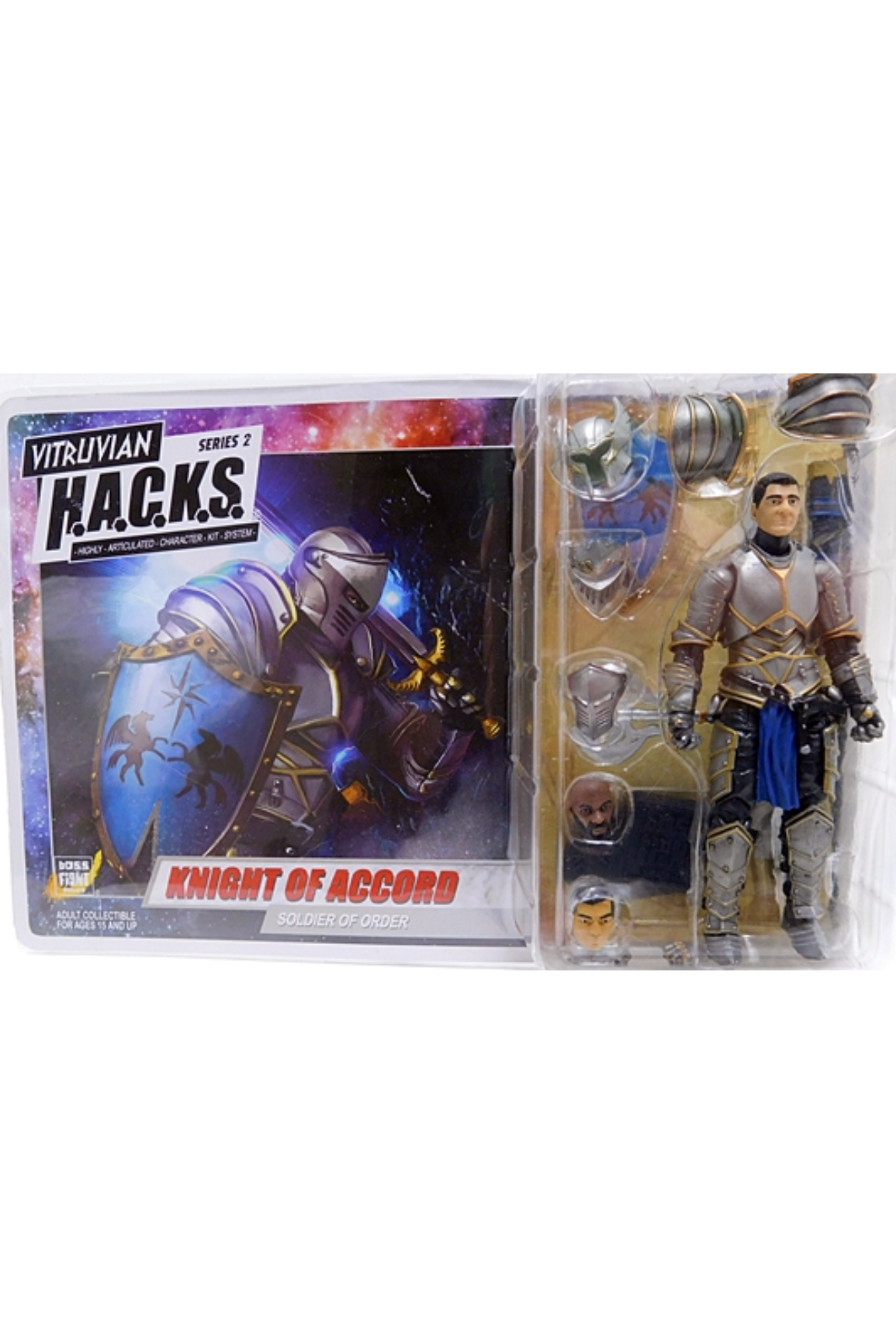 Knight of Accord - Vitruvian H.A.C.K.S Series Action Figure By Boss Fight Studio