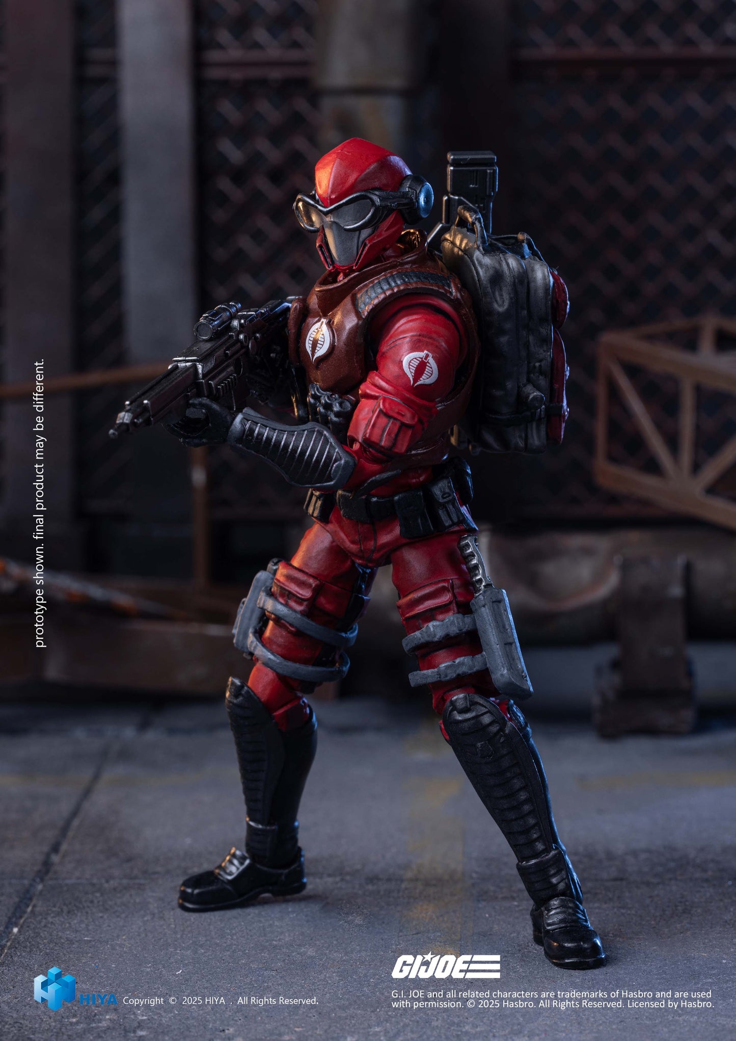 Crimson Viper G.I.JOE 1/18 Scale - Action Figure By HIYA Toys