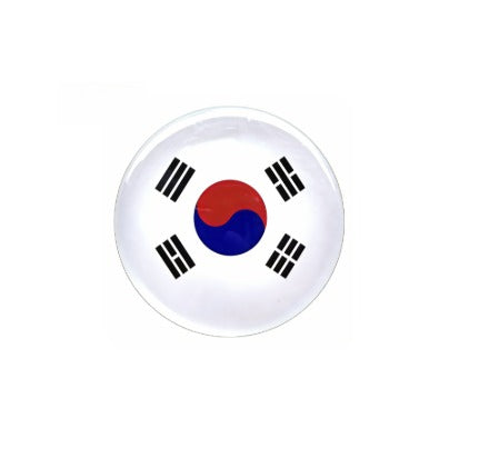 South Korea Flag Pin for Backpacks   by CAVE