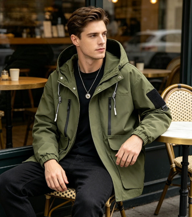 Velcro Versatile Jacket - Green