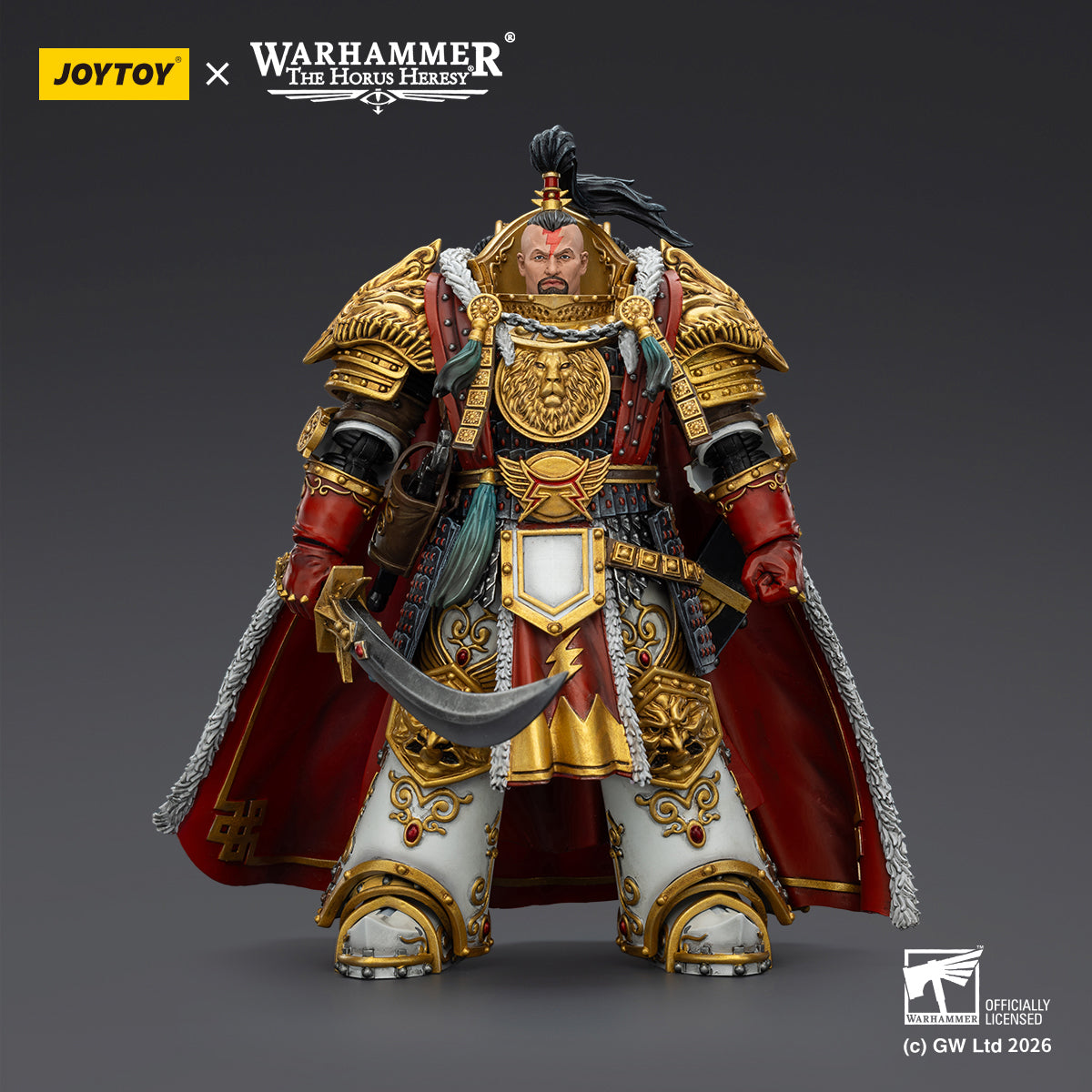 White Scars Jaghatai Khan Primarch &  Tactical Legionary "The Horus Heresy" -Warhammer 40k 1/18 Action Figure By JOYTOY