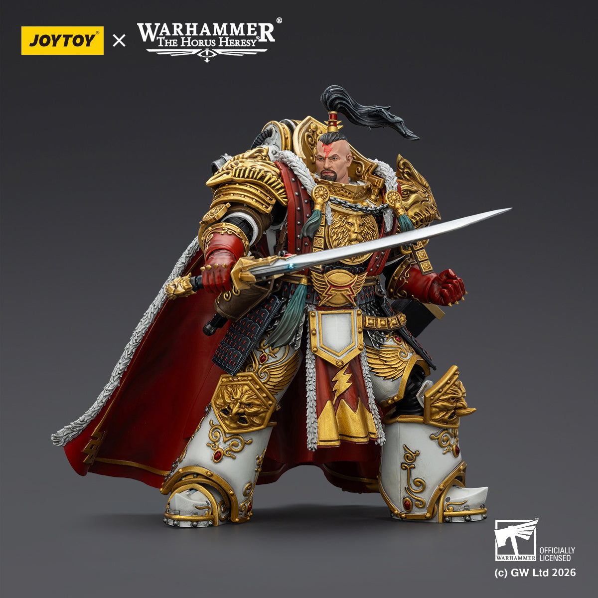 White Scars Jaghatai Khan Primarch &  Tactical Legionary "The Horus Heresy" -Warhammer 40k 1/18 Action Figure By JOYTOY
