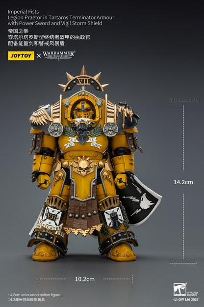 "The Horus Heresy" Imperial Fists -Warhammer 30k 1/18 Action Figure By JOYTOY