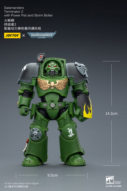 Salamanders Terminator -Warhammer 40k 1/18 Action Figure By JOYTOY