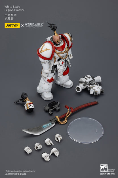 White Scars Legion Praetor /  White Scars Ebon Keshig Terminator  - "Warhammer "The Horus Heresy 1/18 Action Figure By JOYTOY