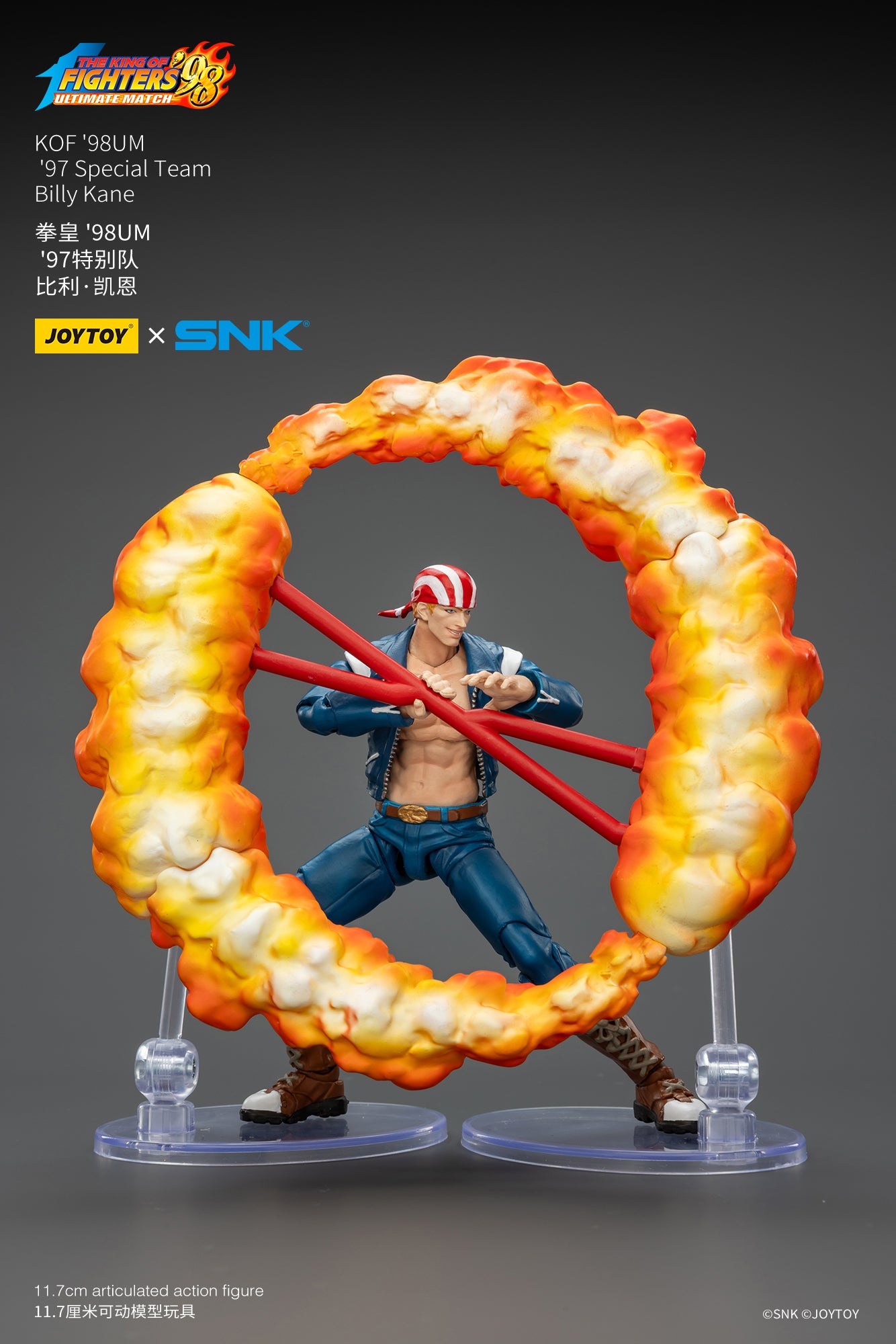 The King of Fighters KOF 98UM 97 Special Team - SNK 1/18 Action Figure By JOYTOY