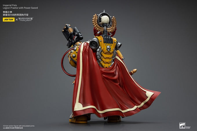 Imperial Fists Legion Praetor with Power Sword - Warhammer The Horus Heresy Action Figure By JOYTOY